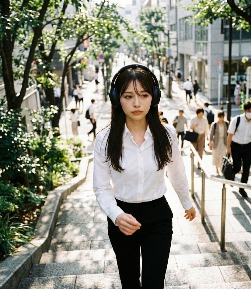 【恋とか愛とかやさしさなら】をオーディブルを楽しむ女性