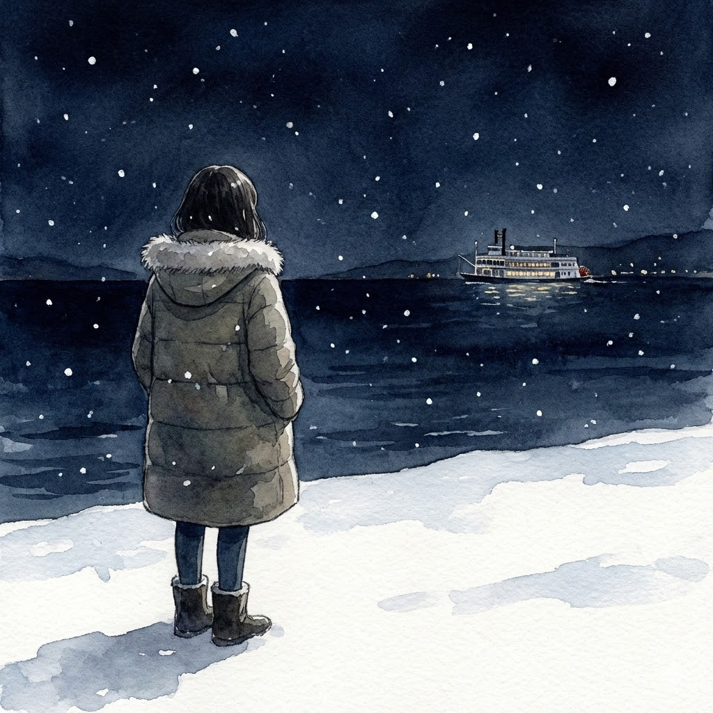 「成瀬は信じた道を行く」の第五話「探さないでください」の１シーン