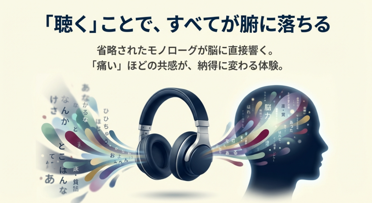 傲慢と善良の辻村深月の言葉を「耳」で聴く没入感