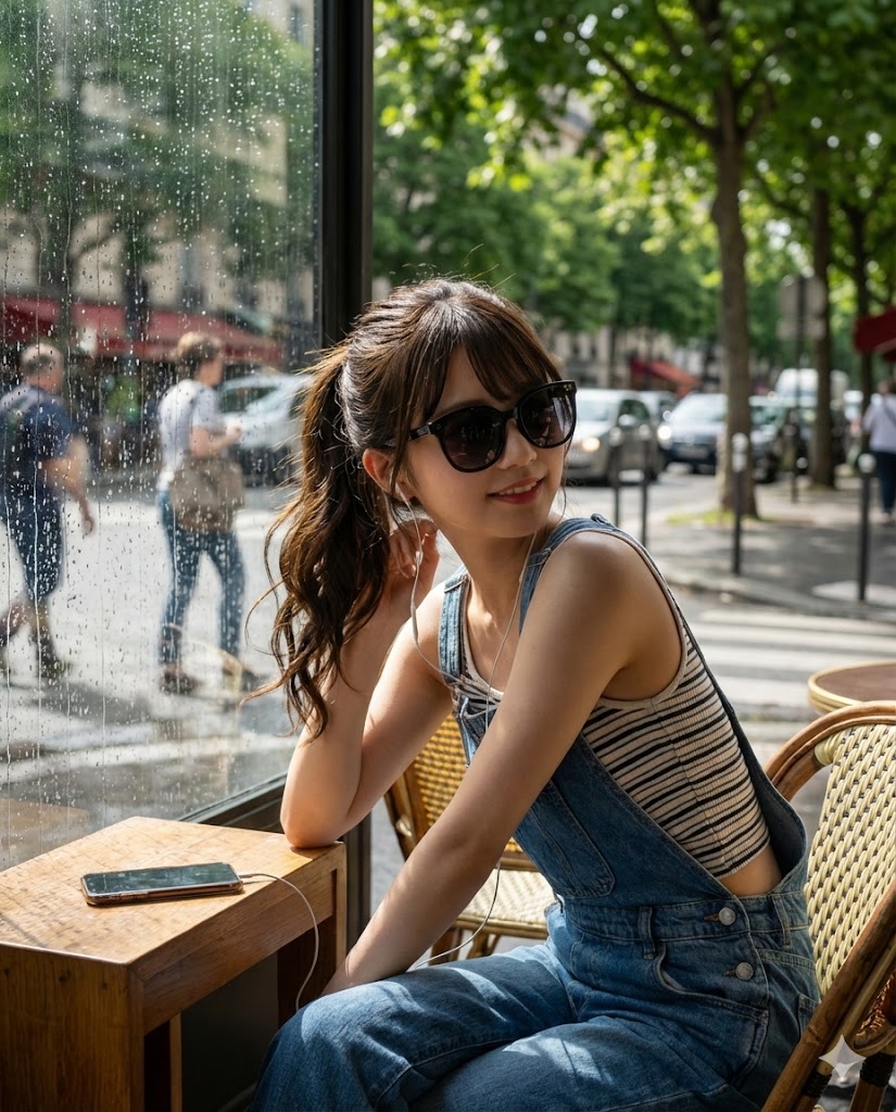 傲慢と善良をオーディブルを楽しむ女性