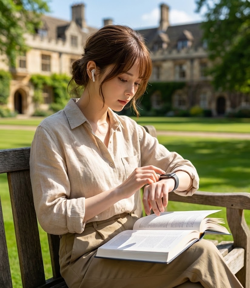 変な家2をオーディブルを楽しむ女性